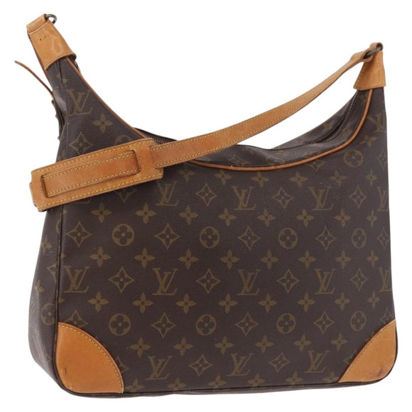 LOUIS VUITTON Monogram Boulogne 35 Shoulder Bag M51260 LV Auth 184216