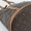 LOUIS VUITTON Monogram Bucket GM Shoulder Bag M42236 LV Auth 184217-14