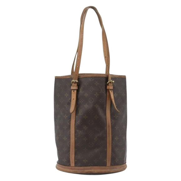 LOUIS VUITTON Monogram Bucket GM Shoulder Bag M42236 LV Auth 184217