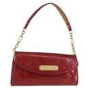 LOUIS VUITTON Monogram Vernis Sunset Bluebird Pomme D'amour M93543 Auth 184218-1