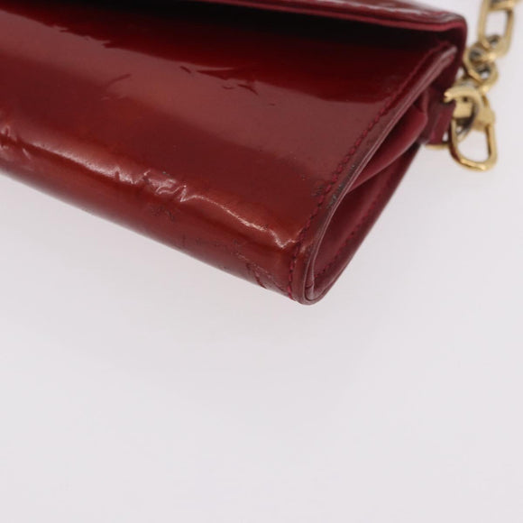 LOUIS VUITTON Monogram Vernis Sunset Bluebird Pomme D'amour M93543 Auth 184218