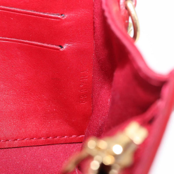 LOUIS VUITTON Monogram Vernis Sunset Bluebird Pomme D'amour M93543 Auth 184218