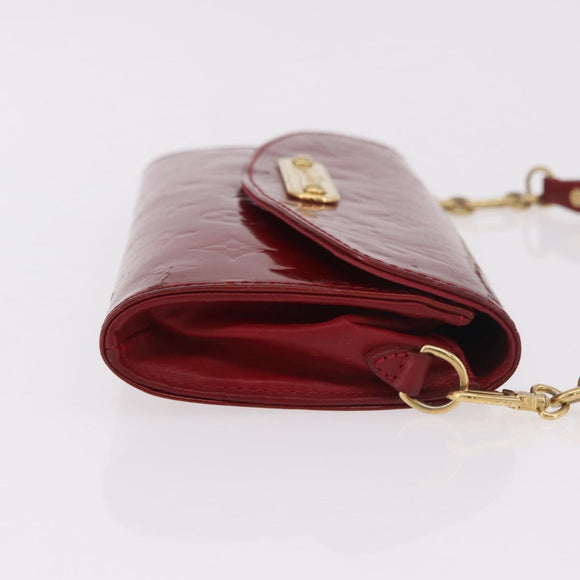 LOUIS VUITTON Monogram Vernis Sunset Bluebird Pomme D'amour M93543 Auth 184218