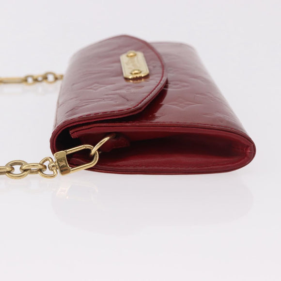 LOUIS VUITTON Monogram Vernis Sunset Bluebird Pomme D'amour M93543 Auth 184218