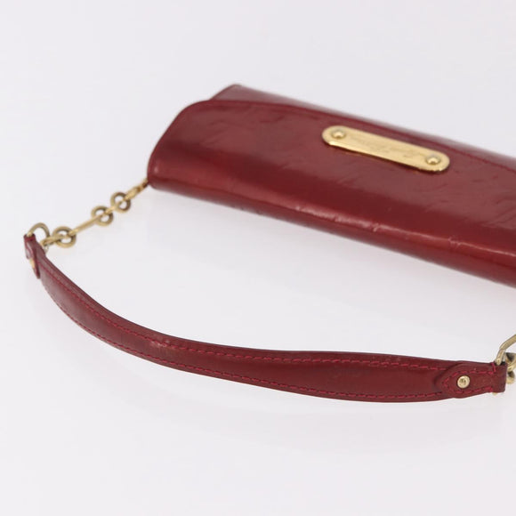 LOUIS VUITTON Monogram Vernis Sunset Bluebird Pomme D'amour M93543 Auth 184218