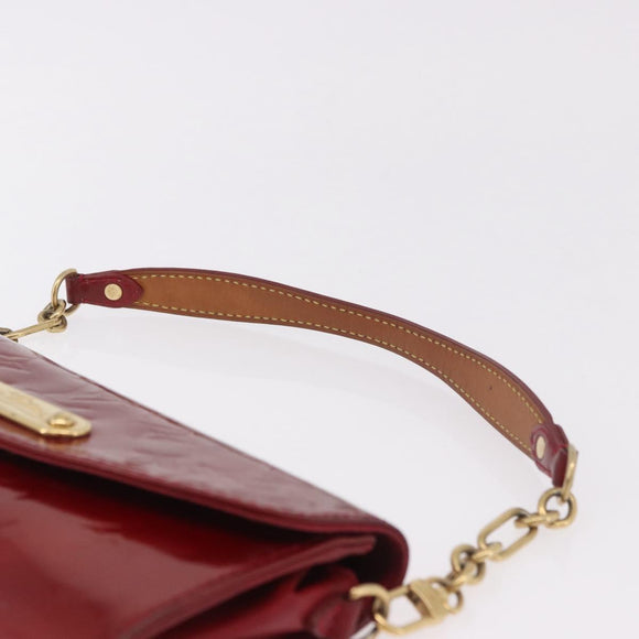LOUIS VUITTON Monogram Vernis Sunset Bluebird Pomme D'amour M93543 Auth 184218