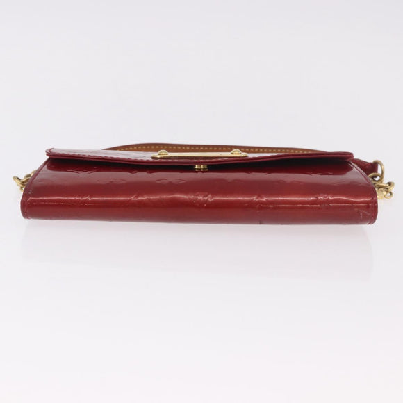 LOUIS VUITTON Monogram Vernis Sunset Bluebird Pomme D'amour M93543 Auth 184218