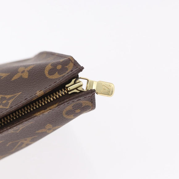 LOUIS VUITTON Monogram Poche Toilette 26 Pouch M47542 LV Auth 184219