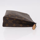 LOUIS VUITTON Monogram Poche Toilette 26 Pouch M47542 LV Auth 184219-3