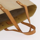 LOUIS VUITTON Monogram Vernis Reade MM Hand Bag Beige M91141 LV Auth 184220-7