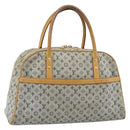 LOUIS VUITTON Monogram mini Marie Hand Bag Blue M92003 LV Auth 184222-1