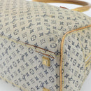 LOUIS VUITTON Monogram mini Marie Hand Bag Blue M92003 LV Auth 184222-15