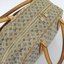 LOUIS VUITTON Monogram mini Marie Hand Bag Blue M92003 LV Auth 184222-6