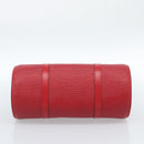 LOUIS VUITTON Epi Soufflot Hand Bag Red M52227 LV Auth 184223V-5