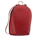 LOUIS VUITTON Epi Mabillon Backpack Castilian Red M52237 LV Auth 184225A-1