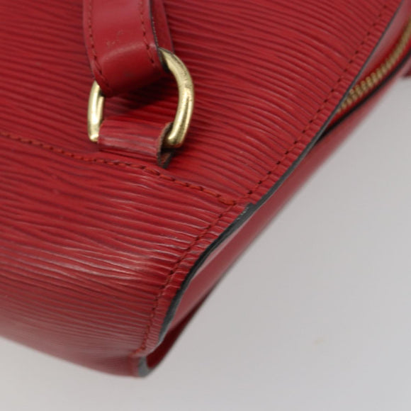 LOUIS VUITTON Epi Mabillon Backpack Castilian Red M52237 LV Auth 184225A