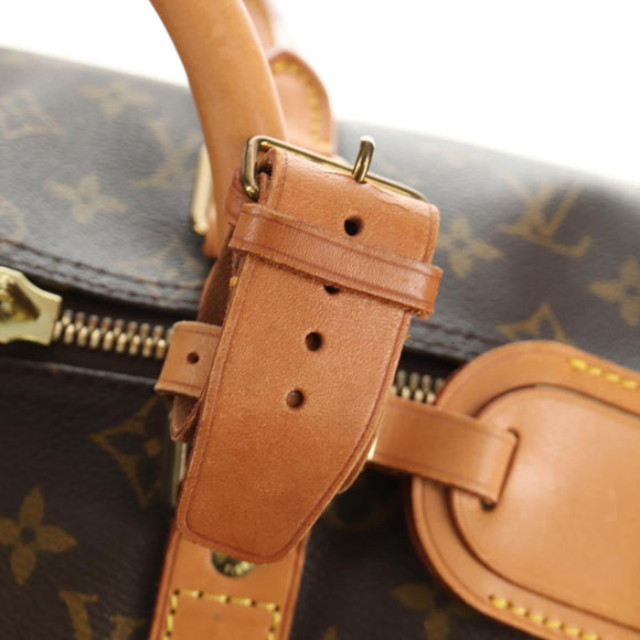 LOUIS VUITTON Monogram Keepall 45 Boston Bag M41428 LV Auth 184230V