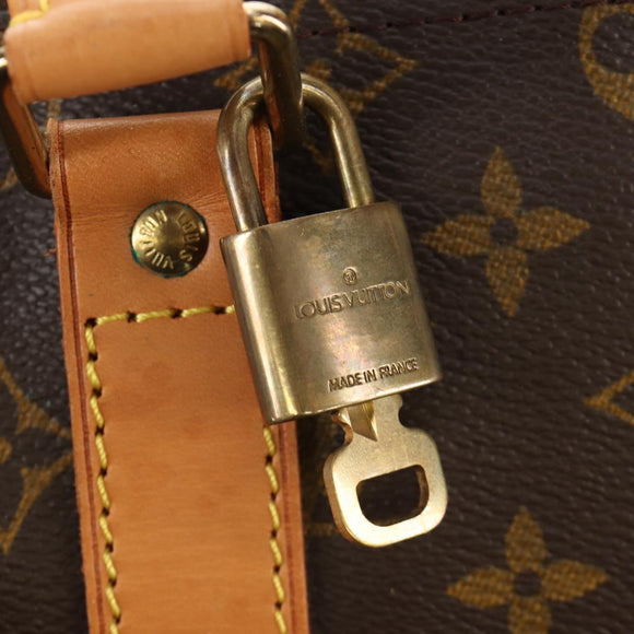LOUIS VUITTON Monogram Keepall 45 Boston Bag M41428 LV Auth 184230V