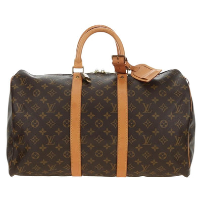 LOUIS VUITTON Monogram Keepall 45 Boston Bag M41428 LV Auth 184230V - 0