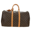 LOUIS VUITTON Monogram Keepall 45 Boston Bag M41428 LV Auth 184230V-3