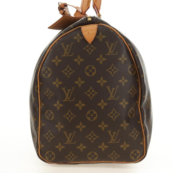 LOUIS VUITTON Monogram Keepall 45 Boston Bag M41428 LV Auth 184230V