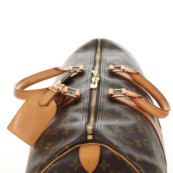 LOUIS VUITTON Monogram Keepall 45 Boston Bag M41428 LV Auth 184230V