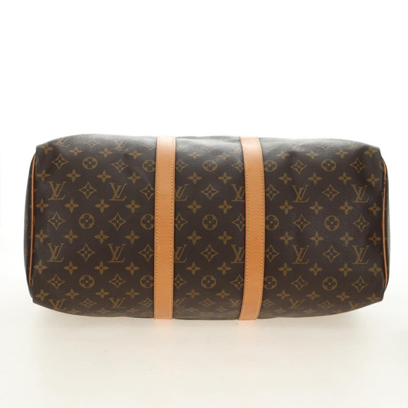 LOUIS VUITTON Monogram Keepall 45 Boston Bag M41428 LV Auth 184230V