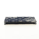 LOUIS VUITTON Tapestry Brazza Portefeuille NM Wallet Navy M80032 LV Auth 184232M-3