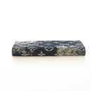 LOUIS VUITTON Tapestry Brazza Portefeuille NM Wallet Navy M80032 LV Auth 184232M-4