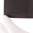 CELINE Macadam Canvas Key Case PVC Leather Black Gold Auth 184236V-18