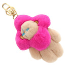 LOUIS VUITTON Vivienne Vison Bag Charm Fur Beige Pink M00870 LV Auth 184237SM-1