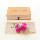 LOUIS VUITTON Vivienne Vison Bag Charm Fur Beige Pink M00870 LV Auth 184237SM-12