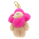 LOUIS VUITTON Vivienne Vison Bag Charm Fur Beige Pink M00870 LV Auth 184237SM-13