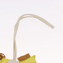 HERMES Rodeo PM Charm Leather Yellow Auth 184239M-13