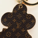 LOUIS VUITTON Porte Cles Charm Vivienne Charm metal Gold M69860 LV Auth 184242M-9