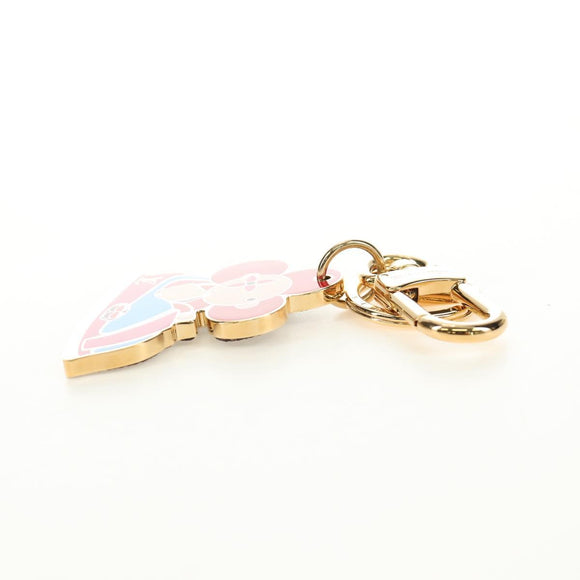 LOUIS VUITTON Porte Cles Charm Vivienne Charm metal Gold M69860 LV Auth 184242M