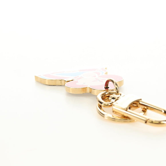 LOUIS VUITTON Porte Cles Charm Vivienne Charm metal Gold M69860 LV Auth 184242M