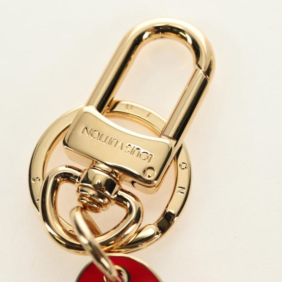 LOUIS VUITTON Porte Cles Charm Vivienne Charm metal Gold M69860 LV Auth 184242M