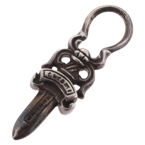 Chrome Hearts Dolch-Anhänger Ag925 Silber Auth 184243M