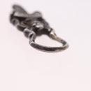 Chrome Hearts Dolch-Anhänger Ag925 Silber Auth 184243M-10