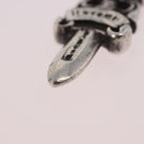 Chrome Hearts Dagger Charm Pendant Top Ag925 Silver Auth 184244M-12