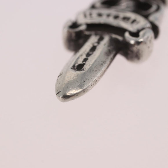 Chrome Hearts Dagger Charm Pendant Top Ag925 Silver Auth 184244M