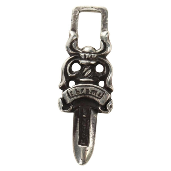 Chrome Hearts Dagger Charm Pendant Top Ag925 Silver Auth 184245M