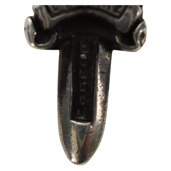 Chrome Hearts Dagger Charm Pendant Top Ag925 Silver Auth 184245M