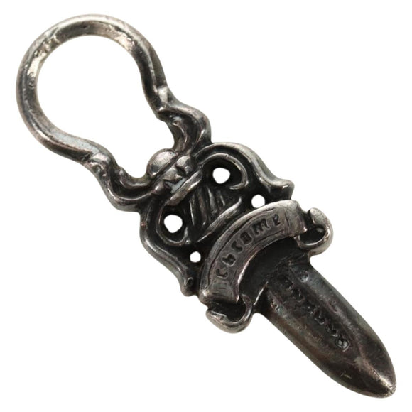 Chrome Hearts Dagger Charm Pendant Top Ag925 Silver Auth 184246M