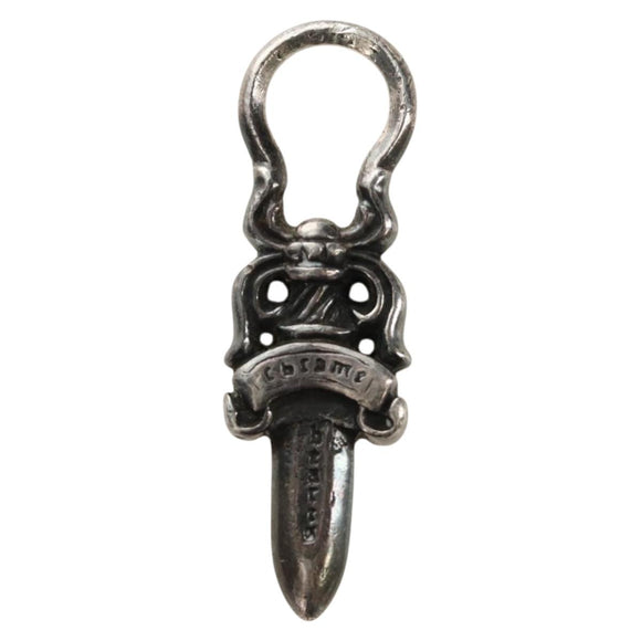 Chrome Hearts Dagger Charm Pendant Top Ag925 Silver Auth 184246M