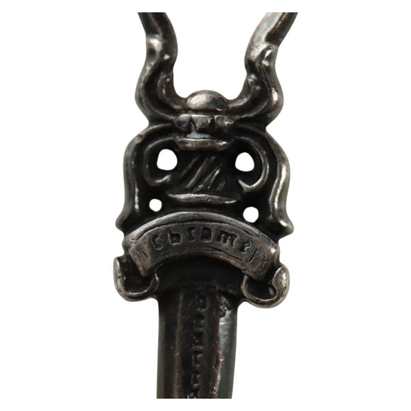 Chrome Hearts Dagger Charm Pendant Top Ag925 Silver Auth 184246M