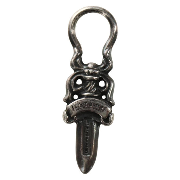 Chrome Hearts Dagger Charm Pendant Top Ag925 Silver Auth 184246M