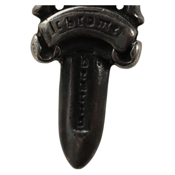 Chrome Hearts Dagger Charm Pendant Top Ag925 Silver Auth 184246M