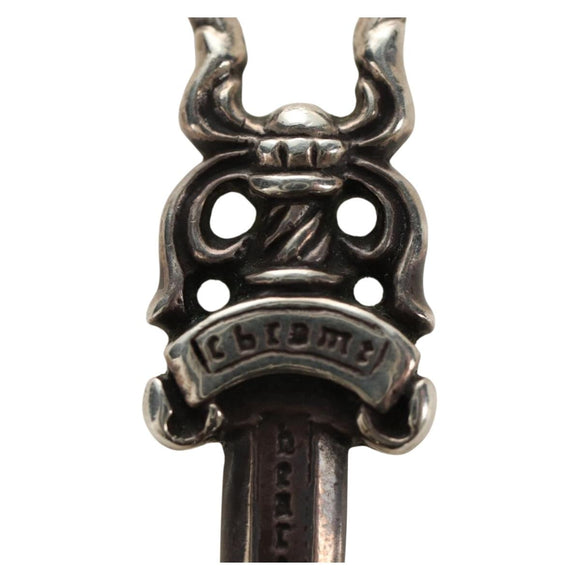 Chrome Hearts Dagger Charm Pendant Top Ag925 Silver Auth 184247M
